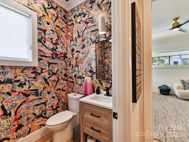 615 Melbourne Ct, Charlotte, NC 28209 - bathroom with vanity and toilet