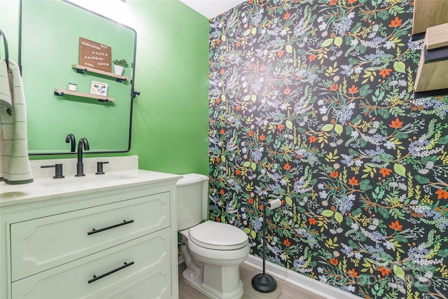 1220 Merribrook Dr, Matthews, NC 28105 - bathroom with vanity and toilet