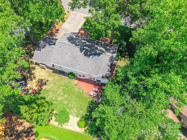 1220 Merribrook Dr, Matthews, NC 28105 - aerial view of property and surrounding area