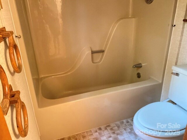 268 Poor Boy Ln, Whittier, NC 28789 - bathroom featuring bathing tub / shower combination and tile patterned floors