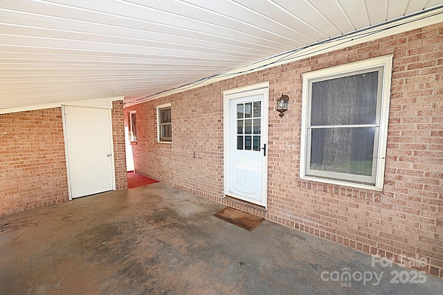 112 Lovelady Rd, Valdese, NC 28690 - doorway to property featuring a patio area