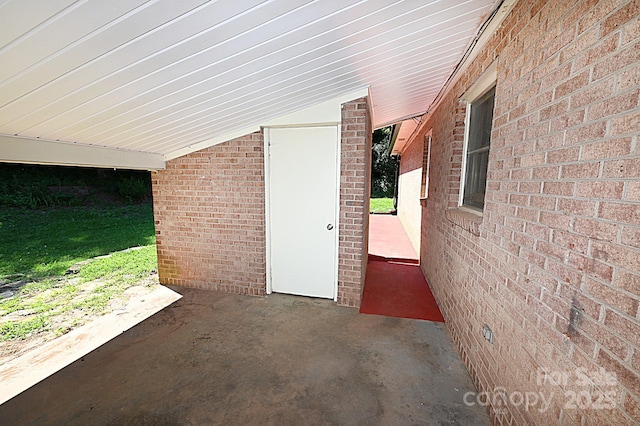 112 Lovelady Rd, Valdese, NC 28690 - view of patio