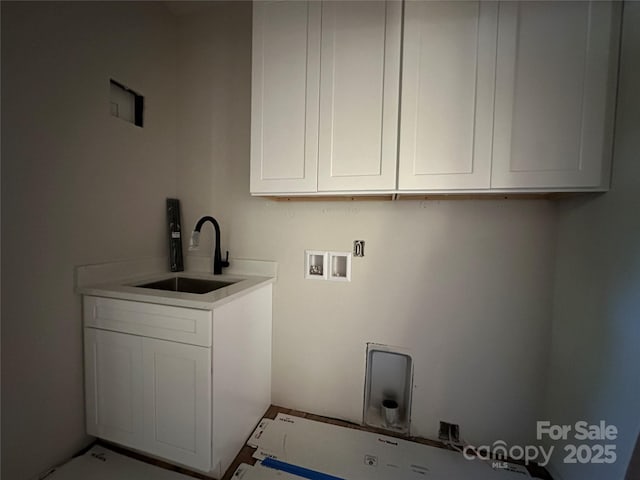 1500 Crowders Creek Rd, Gastonia, NC 28052 - washroom with hookup for a washing machine and cabinet space