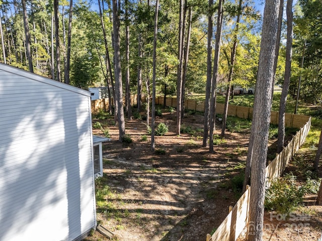 4918 Tyne Dr, Durham, NC 27703 - view of yard with view of scattered trees