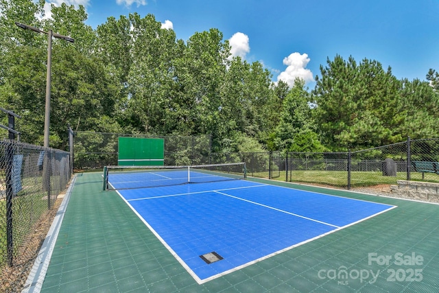 8606 Gresham Dr, Waxhaw, NC 28173 - view of tennis court