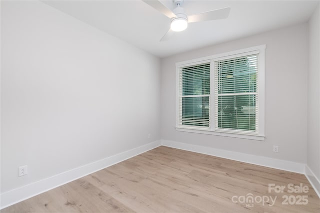 4114 Mantle Ct, Charlotte, NC 28205 - unfurnished room featuring wood finished floors and ceiling fan