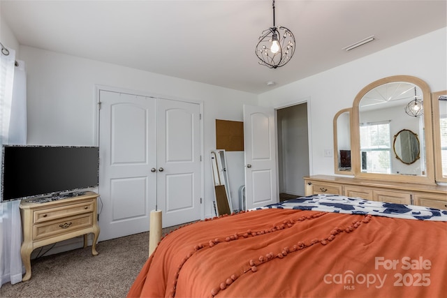 127 Tranquil Ct Unit 18A, Locust, NC 28097 - bedroom with carpet and a closet