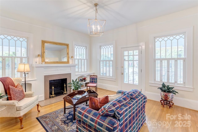 156 Union St N, Concord, NC 28025 - living room with plenty of natural light and wood finished floors