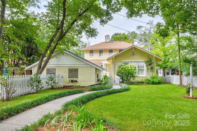 156 Union St N, Concord, NC 28025 - traditional-style house with brick siding
