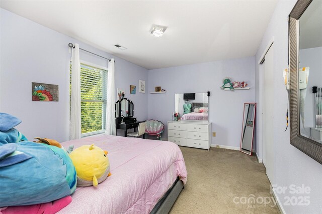 3542 Crowders View Dr, Gastonia, NC 28052 - carpeted bedroom with baseboards