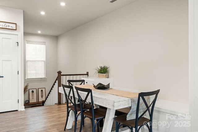 932 Portrush Ln, Tega Cay, SC 29708 - dining room with wood finished floors and recessed lighting