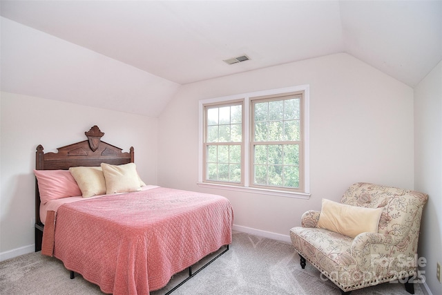 1482 Willow Oaks Trl, Matthews, NC 28104 - bedroom featuring lofted ceiling and light colored carpet