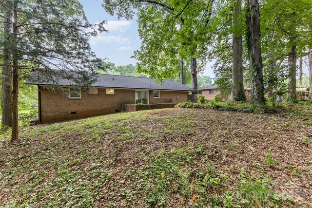 1948 Marett Blvd, Rock Hill, SC 29732 - rear view of house featuring crawl space and brick siding