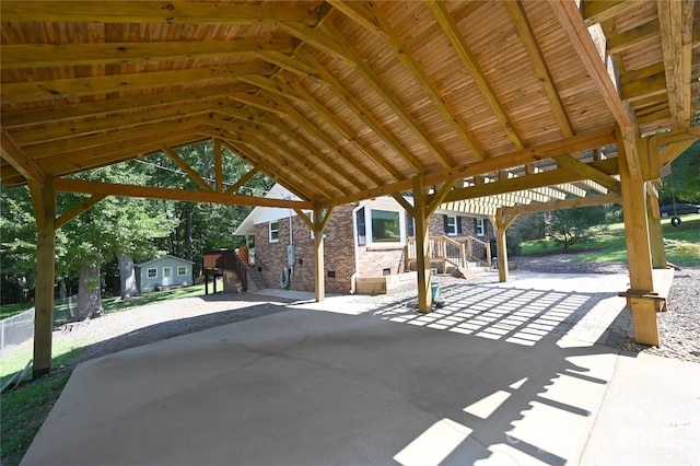 418 Stokes Ave, Clover, SC 29710 - view of patio / terrace with driveway