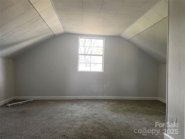 518 W White St, Chester, SC 29706 - bonus room featuring vaulted ceiling and carpet floors