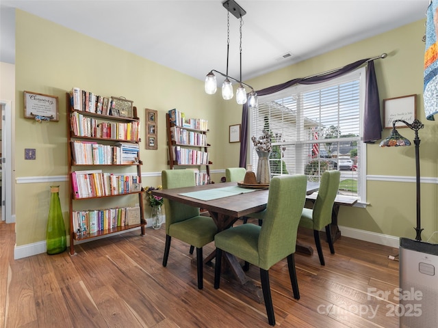 144 Haw River Rd, Fletcher, NC 28732 - dining area with wood finished floors
