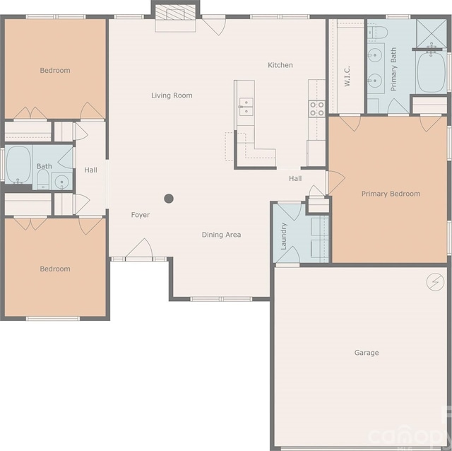 144 Haw River Rd, Fletcher, NC 28732 - view of home floor plan