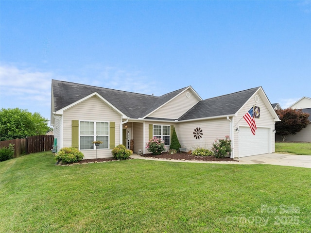144 Haw River Rd, Fletcher, NC 28732 - view of front of property featuring a garage, driveway, and a shingled roof