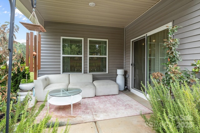 9021 Myrna Dr, Gastonia, NC 28056 - view of patio / terrace with an outdoor living space