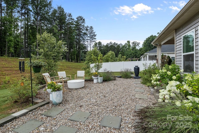 9021 Myrna Dr, Gastonia, NC 28056 - view of yard featuring a patio area