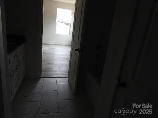 212 Sugar Hill Rd, Troutman, NC 28166 - hallway with baseboards