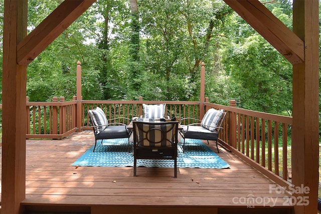2620 Brackley Pl NW, Concord, NC 28027 - view of deck