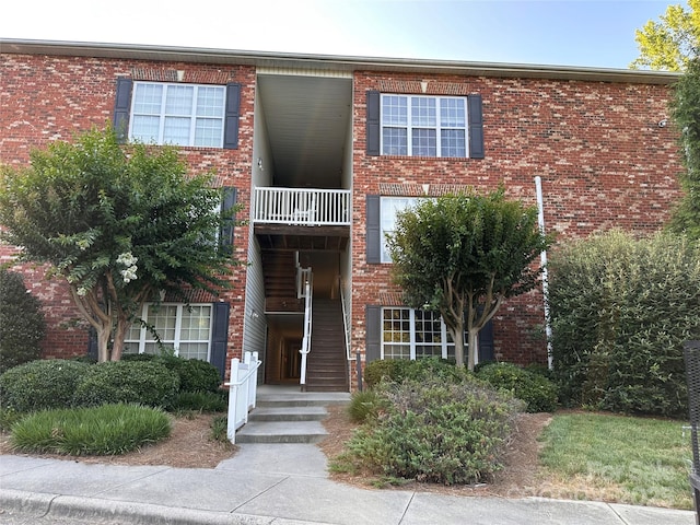 5236 Hilltop Rd, Jamestown, NC 27282 - view of front of property with a balcony and brick siding