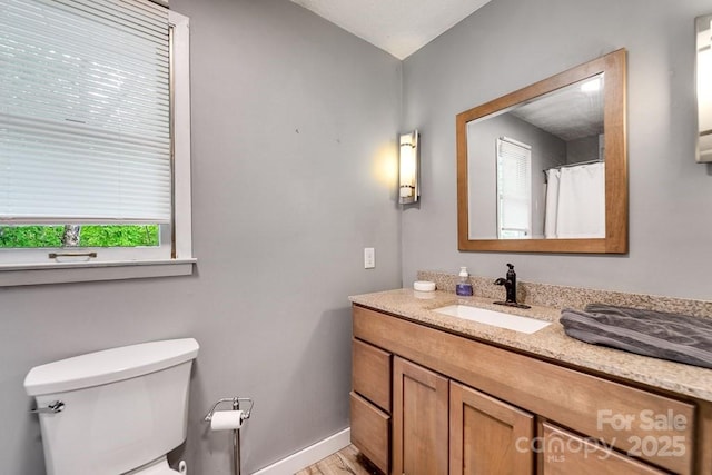 155 Notta Rd, Franklin, NC 28734 - bathroom featuring vanity and wood finished floors