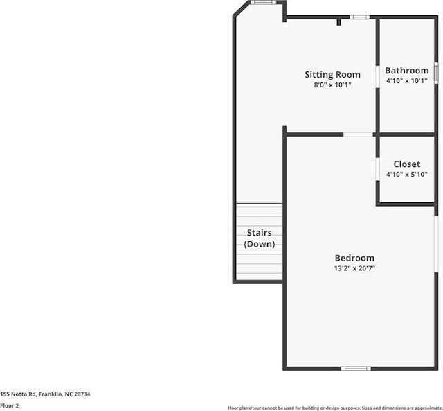 155 Notta Rd, Franklin, NC 28734 - view of property floor plan