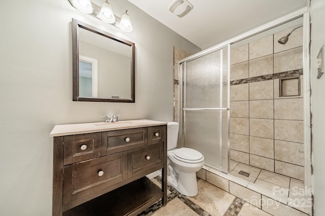 8027 Sherington Way, Charlotte, NC 28227 - full bath with vanity and a shower stall