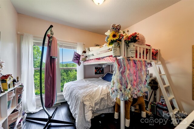 266 Egret Ln, Sylva, NC 28779 - bedroom featuring wood finished floors