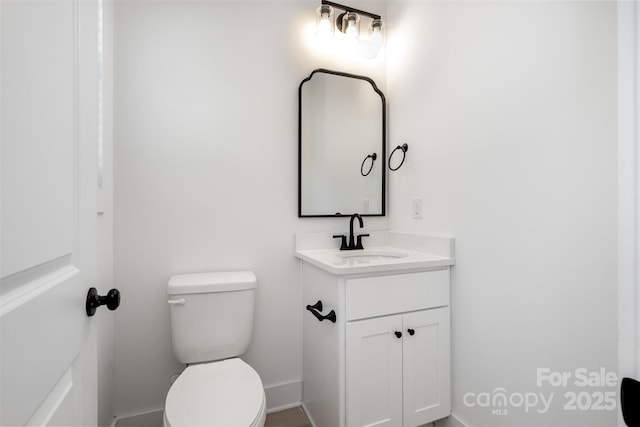 794 Stanley Spencer Mtn Rd, Gastonia, NC 28056 - half bathroom with toilet and vanity