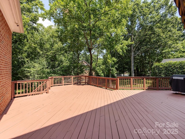9413 Tillot Dr, Matthews, NC 28105 - view of wooden terrace