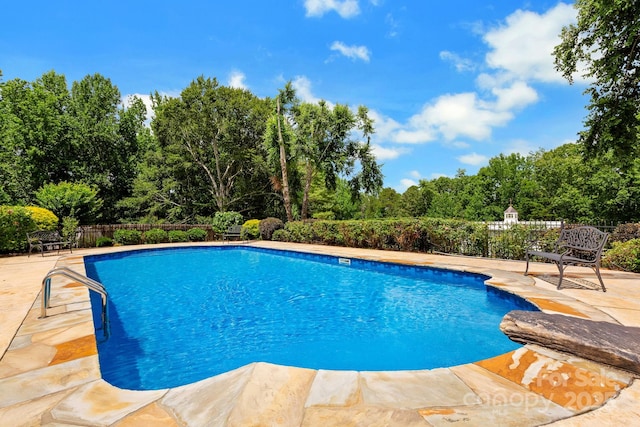 340 Harrison Rd, Roebuck, SC 29376 - view of pool with a patio and view of scattered trees