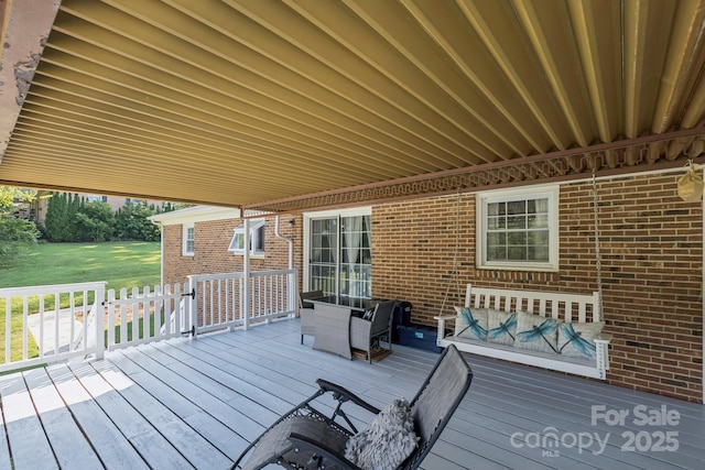 121 Kee Rd, Belmont, NC 28012 - view of wooden deck