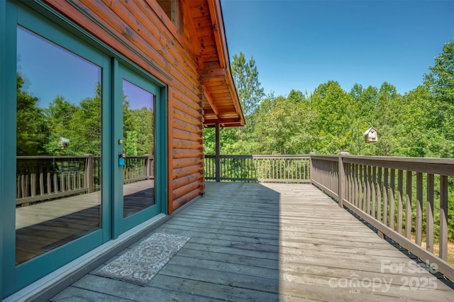 599 Shoal Creek Trl, Nebo, NC 28761 - view of deck