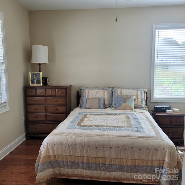 835C Wynnshire Dr Unit 45, Hickory, NC 28601 - bedroom featuring dark wood-type flooring and multiple windows