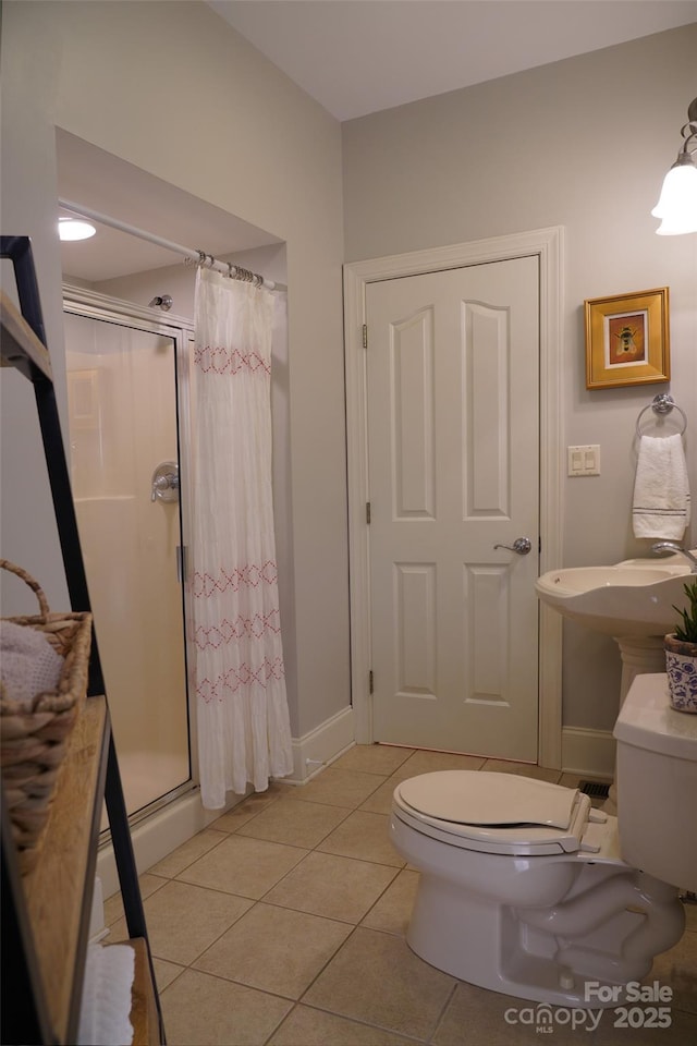 25 Madelyn Ln, Fairview, NC 28730 - full bath with tile patterned flooring and a shower stall