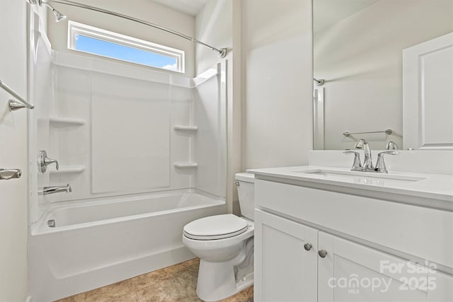 5846 Oak Branch Cir, Maiden, NC 28650 - full bathroom featuring bathing tub / shower combination and vanity