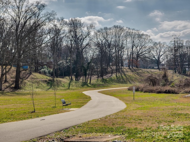 2338 Yadkin Ave Unit 505, Charlotte, NC 28205 - view of community featuring a lawn