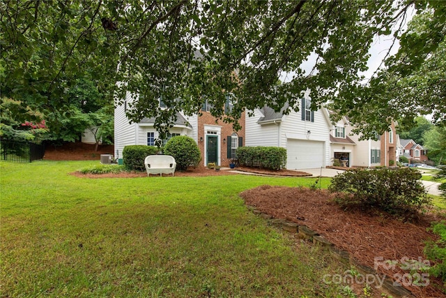 1993 W Foxwood Ct, Indian Land, SC 29707 - view of front of property with a garage, driveway, and brick siding