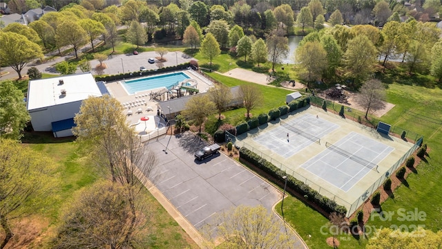 1993 W Foxwood Ct, Indian Land, SC 29707 - drone / aerial view of a pool area