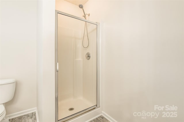 14924 Jerpoint Abby Dr, Charlotte, NC 28273 - bathroom with a stall shower