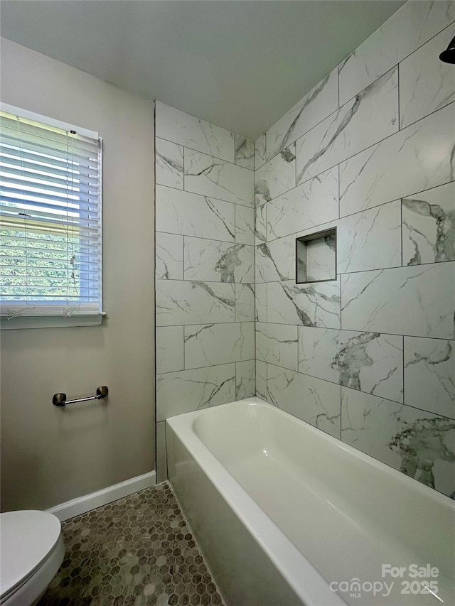 2443 1st Street Pl NW, Hickory, NC 28601 - full bath with toilet and  shower combination
