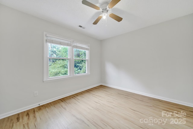 10807 Summitt Tree Ct, Charlotte, NC 28277 - unfurnished room featuring wood finished floors and a ceiling fan
