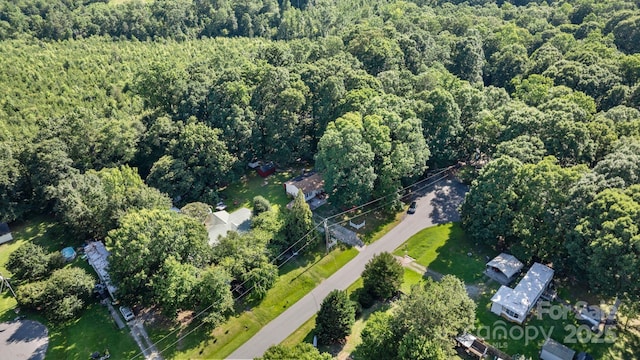 115 Red Fox Ct, Mount Holly, NC 28120 - aerial view of property's location with a forest