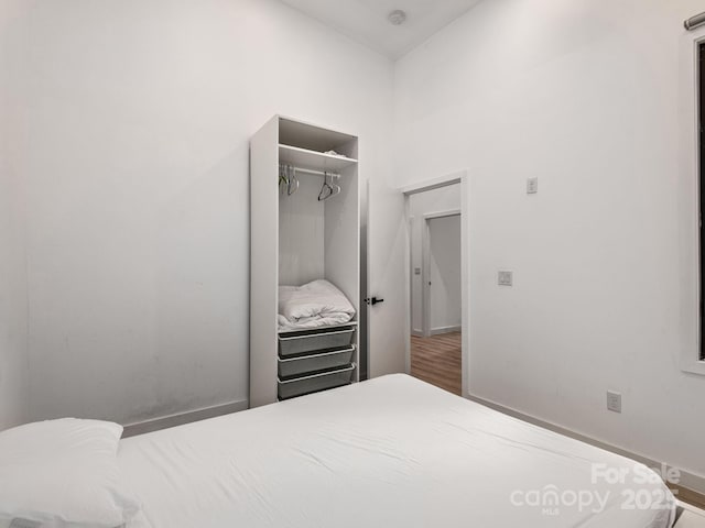 1761 Williamson Creek Rd, Pisgah Forest, NC 28768 - bedroom featuring baseboards