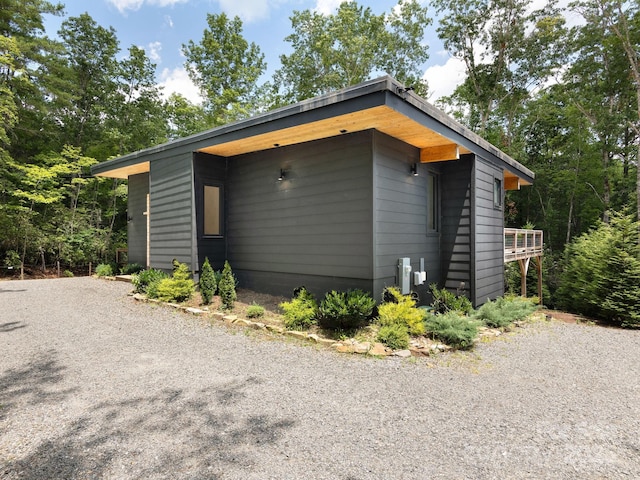 1761 Williamson Creek Rd, Pisgah Forest, NC 28768 - view of home's exterior