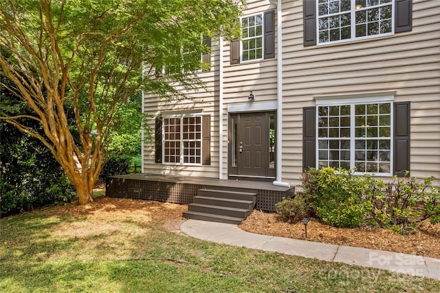 145 Summerbrook Ln, Mooresville, NC 28117 - entrance to property featuring a lawn