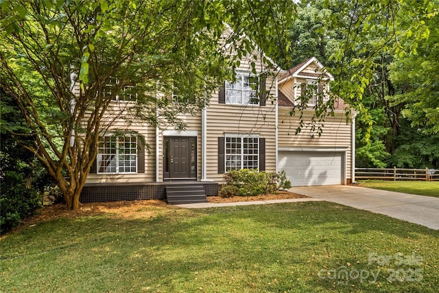 145 Summerbrook Ln, Mooresville, NC 28117 - view of front of property featuring concrete driveway and a garage